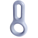 Silicone Cock and Ball Ring - (Black)