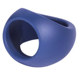 Silicone Cock and Ball Ring - (Black)