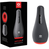 AIRTURN 1 - Masturbator 7 Vibration Modes OLED Display with Stroke Counter