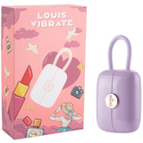 LOUIS - Suction and Vibrating Massager (Pink)