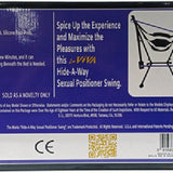 Hide-a-Way Sexual Position Free Standing Sex Swing