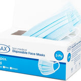 Disposable Face Mask (Blue) (50 X Pack)