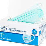 Disposable Face Mask (Blue) (50 X Pack)