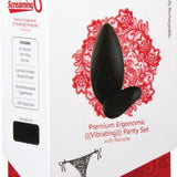 Premium Ergonomic Remote Panty Set (Black)