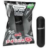 Rechargeable Soft Touch Bullet (Black)