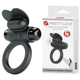 Vibrant Penis Ring - Debonaire (Black)