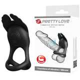 Vibrant Penis Ring - Silas (Black)