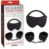 Temptation Bondage Kit (Black)