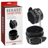 Be Good Wrist Cuffs (Black)