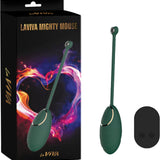 Mighty Mouse Remote Controlled Vibrating Egg (Teal)