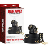Wrist to Thigh Cuff Set (Black)