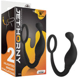 Prostate Plug with Love Ring - 5" (Black)