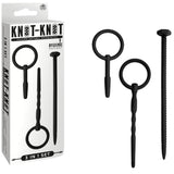 Silicone Urethal Sounding Kit - Screw (Black)