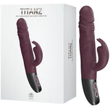 Rotating Rabbit Rechargeable Silicone Vibrator (White)