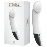 Rechargeable Silicone Vibrator (White)