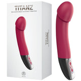 Rechargeable Silicone Vibrator (White)
