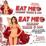 Eat Me - Gummy Thong and Bra - Strawberry