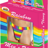 Rainbow Mens Thong