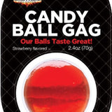 Candy Ball Gag (strawberry)