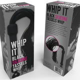 Whip It! Black Tassel Silicone Tassels Whip
