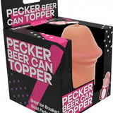 Pecker Beer Can Topper