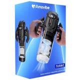 Turbo - Thrusting and Rotating Male Masturbator (Black)
