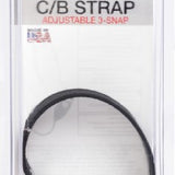 Leather C/B Strap Adjustable 3-Snap