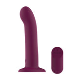 Passion Play Vibrating Dildo - Purple