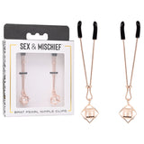 Sex and Mischief Brat Pearl Nipple Clips
