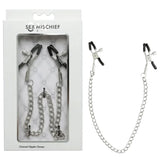 Sex and Mischief Chained Nipple Clamps