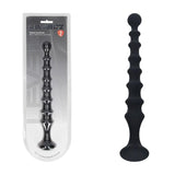 LEVELZ Ribbed Silicone Flared Anal Probe