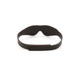 Wild Gent: Brown Leather Blindfold