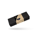 Black Bond: Leather Blindfold with Soft Lining