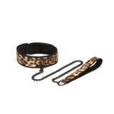 LIEBE SEELE DELUXE 13 PIECE BONDAGE SET LEOPARD PRINT