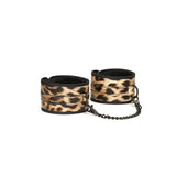 LIEBE SEELE DELUXE 13 PIECE BONDAGE SET LEOPARD PRINT