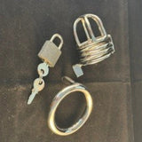 STAINLESS STEEL COCK CAGE 45MM #1