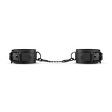 Faux Leather Handcuffs Black