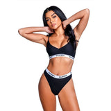 Playboy Lifestyle Bunny 2 Pc Set White