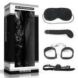 Deluxe Bondage Kit Black