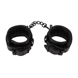 Deluxe Wrist Restraint Cuffs – Adjustable PU Cuffs with Metal Hook