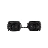 Deluxe Wrist Restraint Cuffs – Adjustable PU Cuffs with Metal Hook