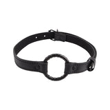 Adjustable PU Restraint Strap with Metal O-Ring – Easy-Care Design
