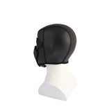Full-Face Bondage Hood – Black
