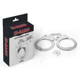 Luv Punish Cuffs – Adjustable Iron Cuffs with Two Keys