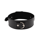 Midnight PU Adjustable Collar