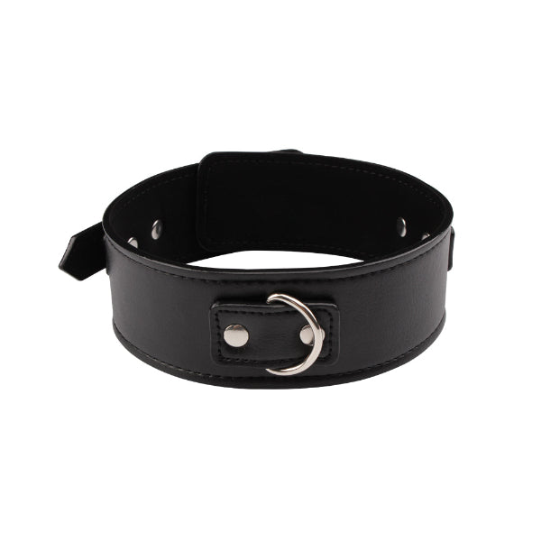 Midnight PU Adjustable Collar