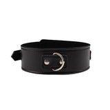 Midnight PU Adjustable Collar