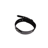 Midnight PU Adjustable Collar