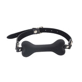 Doggle Bone Bit Gag - Black