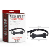 Doggle Bone Bit Gag - Black